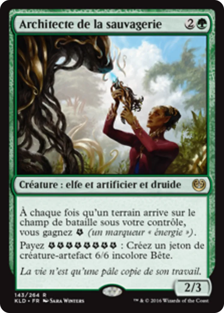 Architecte de la sauvagerie — Kaladesh — Magic: The Gathering