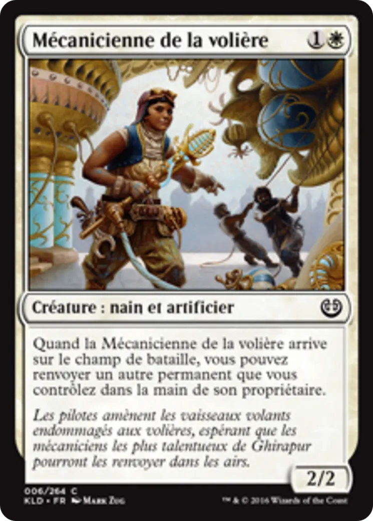 Mécanicienne de la volière — Kaladesh — Magic: The Gathering
