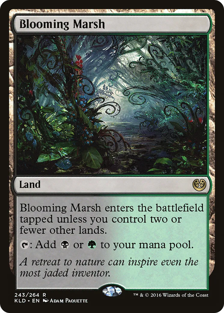 Blooming Marsh from Kaladesh - Magic: The Gathering