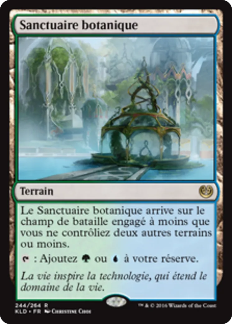Sanctuaire botanique — Kaladesh — Magic: The Gathering