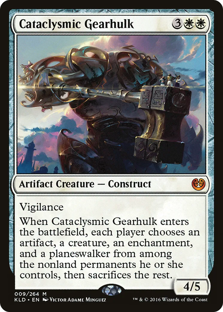 Cataclysmic Gearhulk — Kaladesh — Magic: The Gathering
