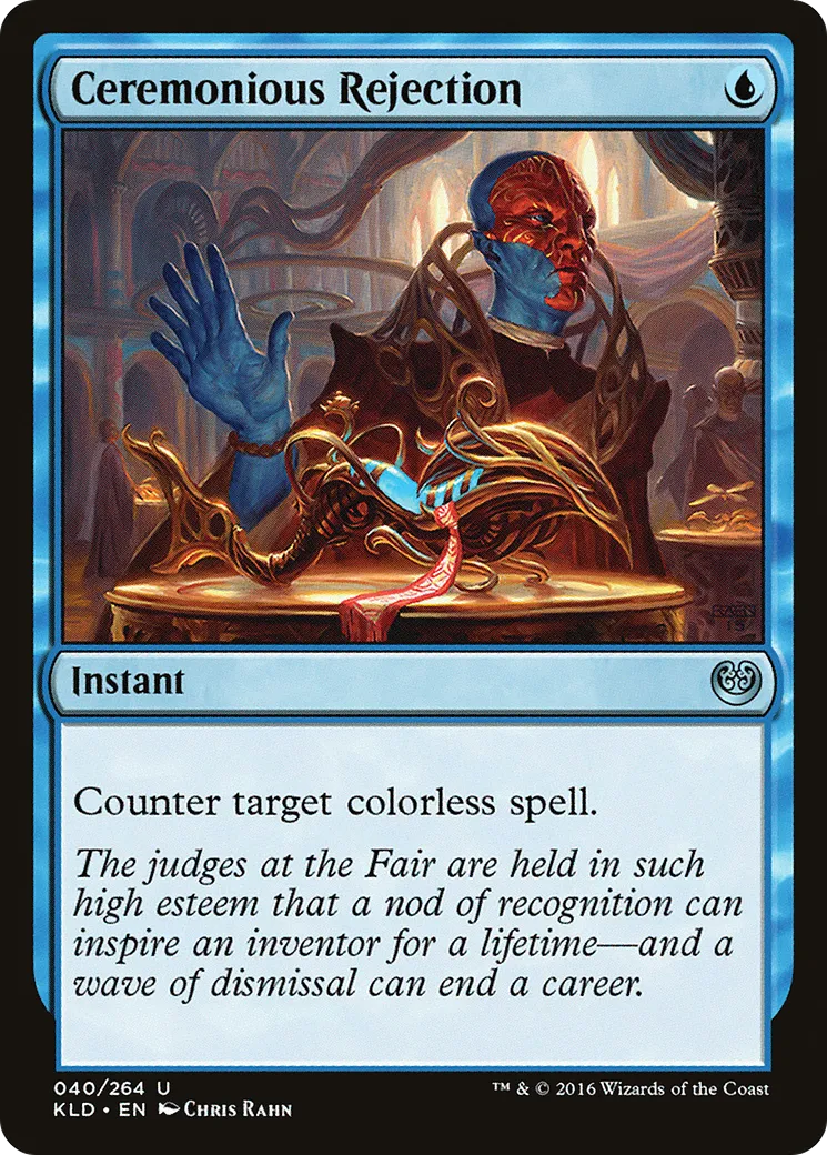 Rejet solennel — Kaladesh — Magic: The Gathering