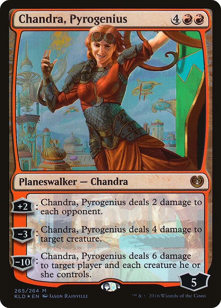 Chandra, Pyrogenius — Kaladesh — Magic: The Gathering