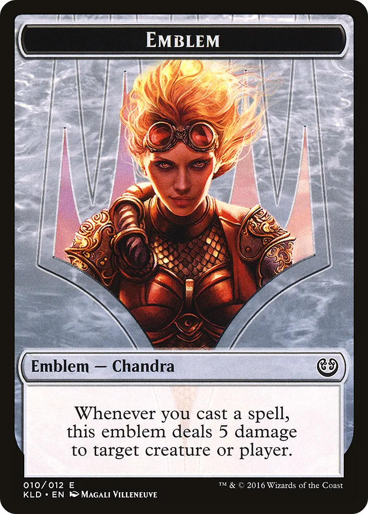 Chandra, Torch of Defiance Emblem — Kaladesh — Magic: The Gathering