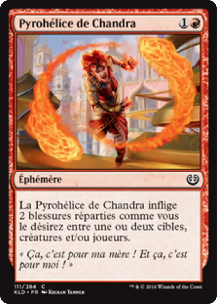 Pyrohélice de Chandra — Kaladesh — Magic: The Gathering