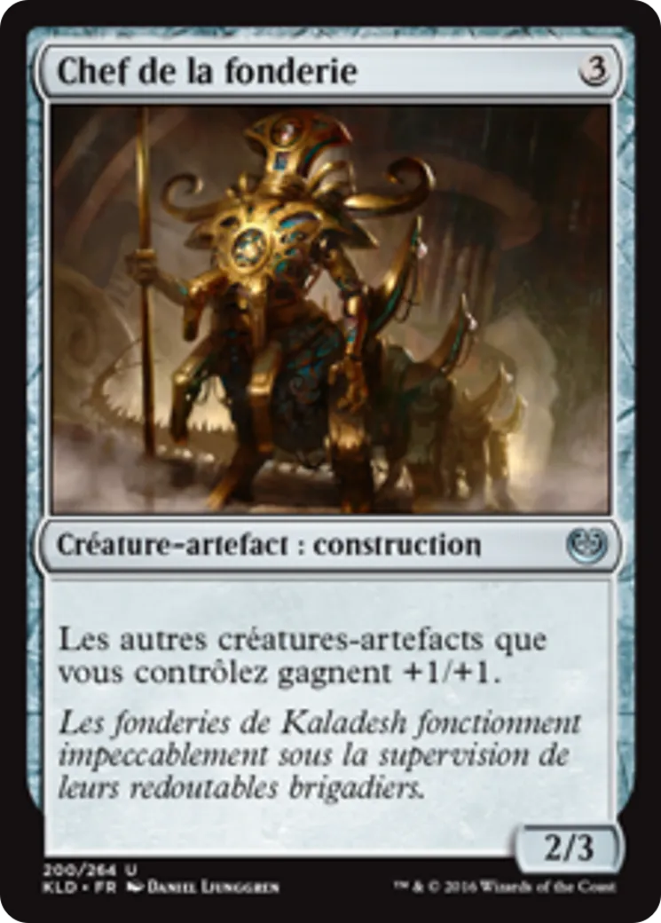 Chef de la fonderie — Kaladesh — Magic: The Gathering