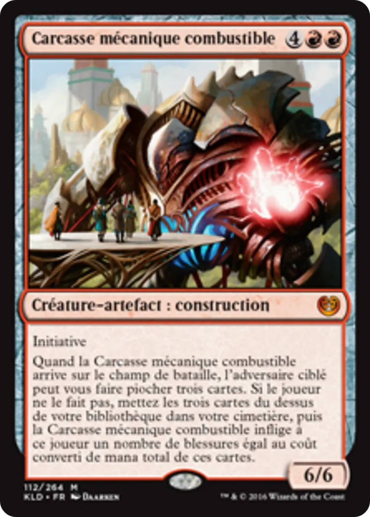 Carcasse mécanique combustible — Kaladesh — Magic: The Gathering