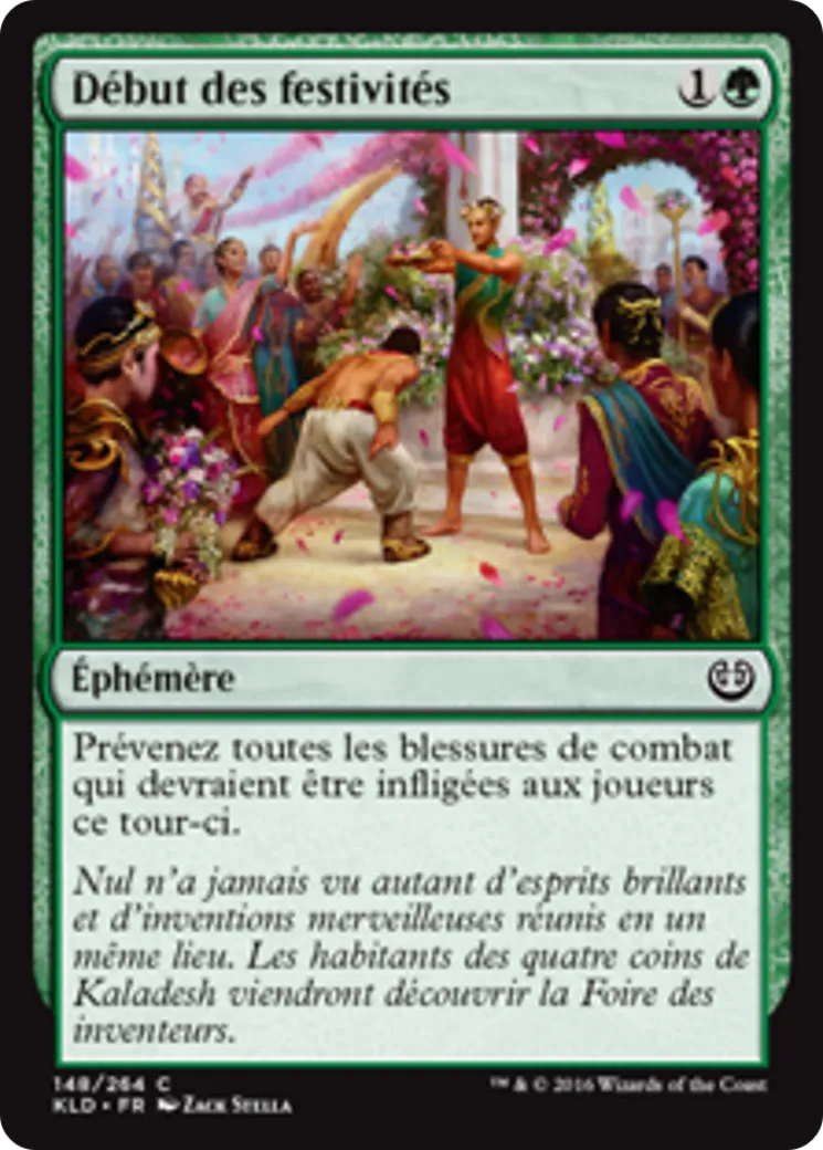 Début des festivités — Kaladesh — Magic: The Gathering