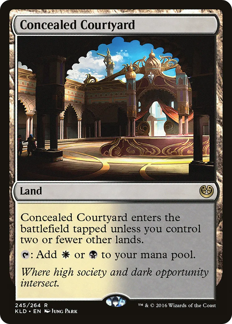 Concealed Courtyard — Kaladesh — Magic: The Gathering