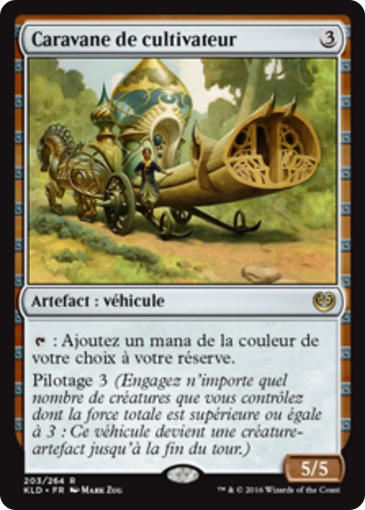 Caravane de cultivateur — Kaladesh — Magic: The Gathering