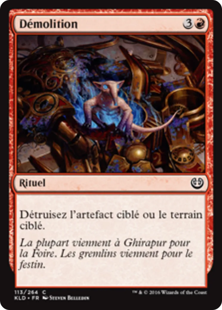 Démolition — Kaladesh — Magic: The Gathering