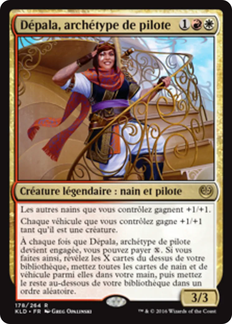 Dépala, archétype de pilote — Kaladesh — Magic: The Gathering