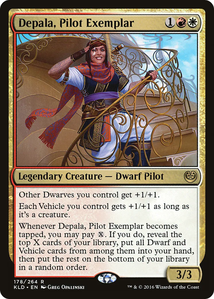 Depala, Pilot Exemplar — Kaladesh — Magic: The Gathering