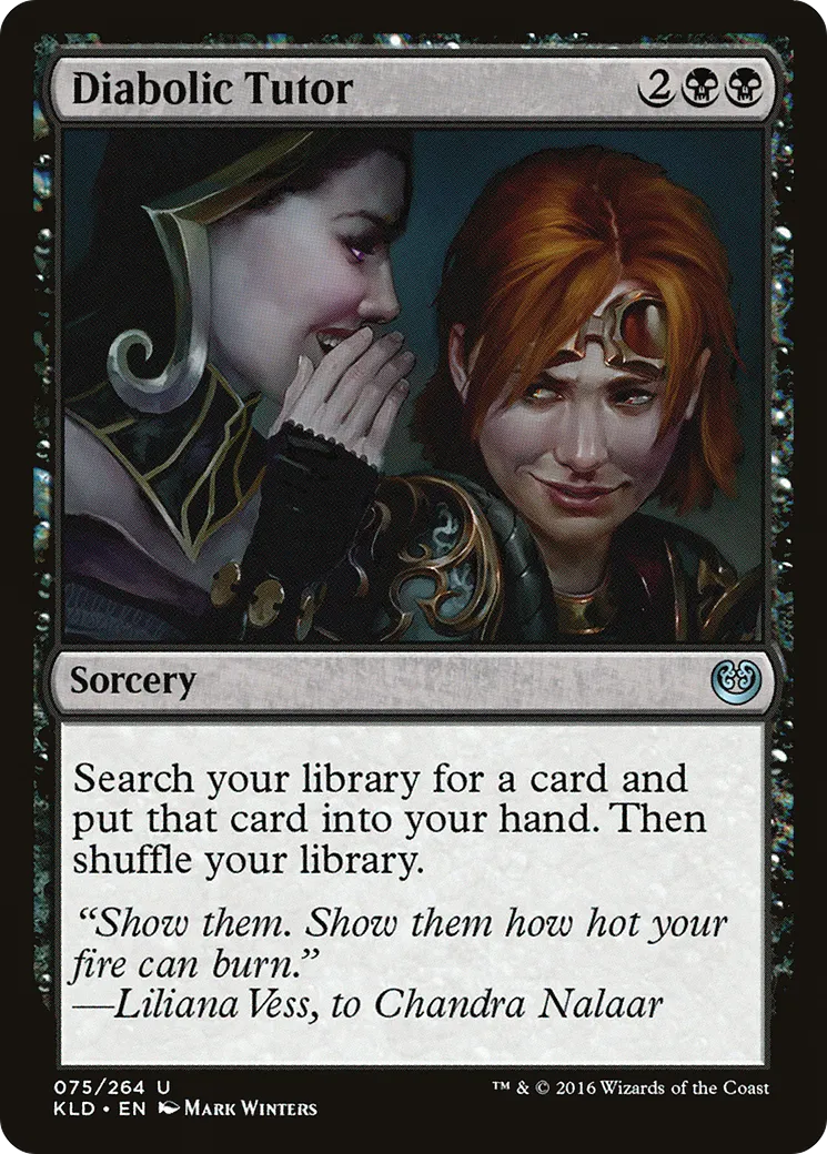 Diabolic Tutor — Kaladesh — Magic: The Gathering