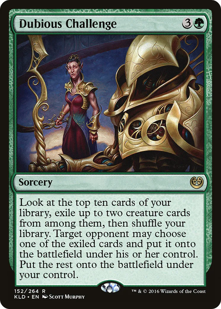 Défi douteux — Kaladesh — Magic: The Gathering