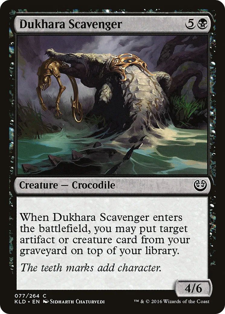 Dukhara Scavenger — Kaladesh — Magic: The Gathering