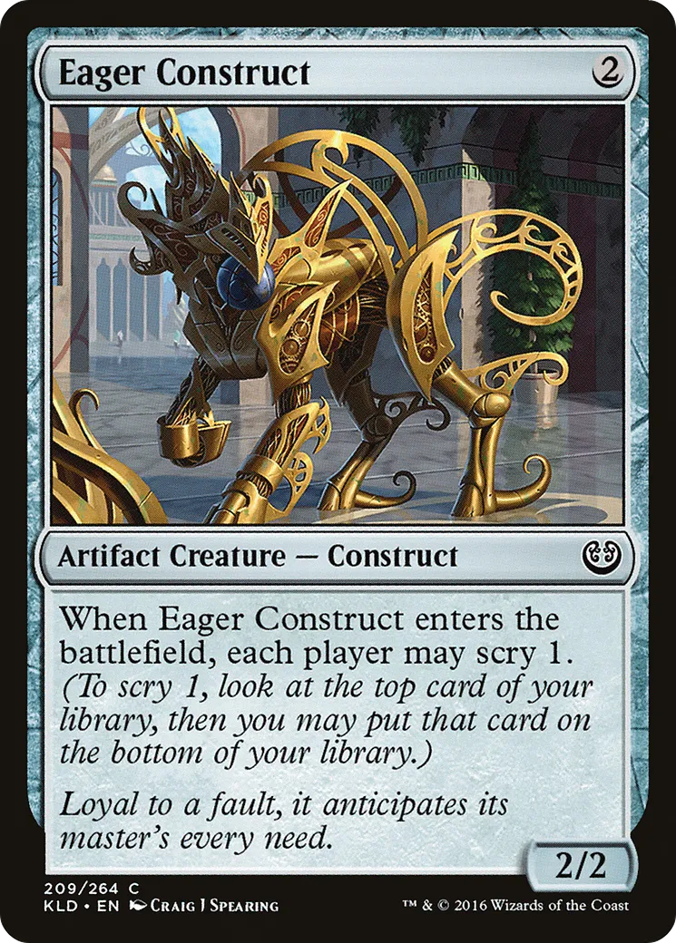 Eager Construct — Kaladesh — Magic: The Gathering