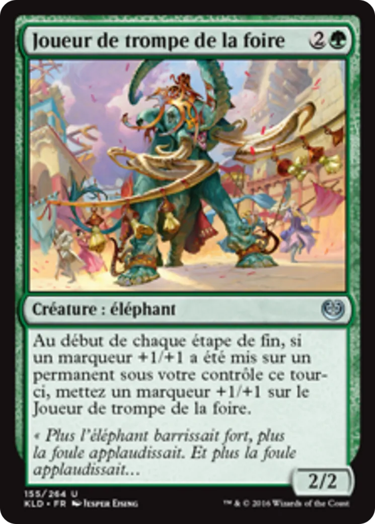 Joueur de trompe de la foire — Kaladesh — Magic: The Gathering
