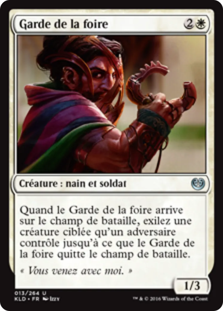 Garde de la foire — Kaladesh — Magic: The Gathering