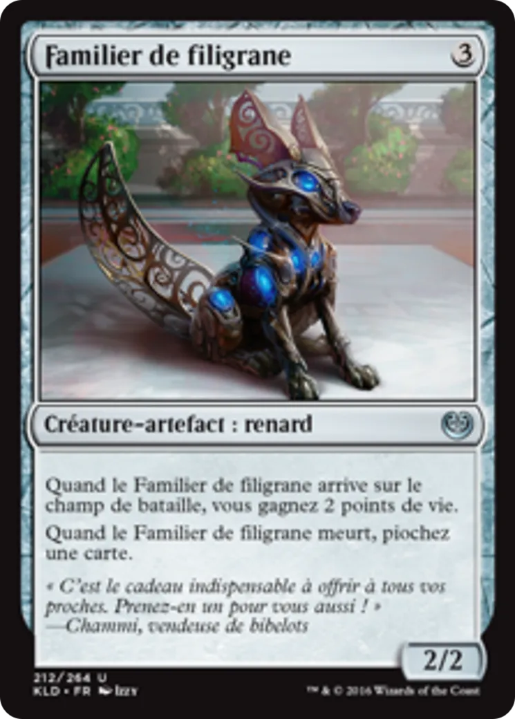 Familier de filigrane — Kaladesh — Magic: The Gathering