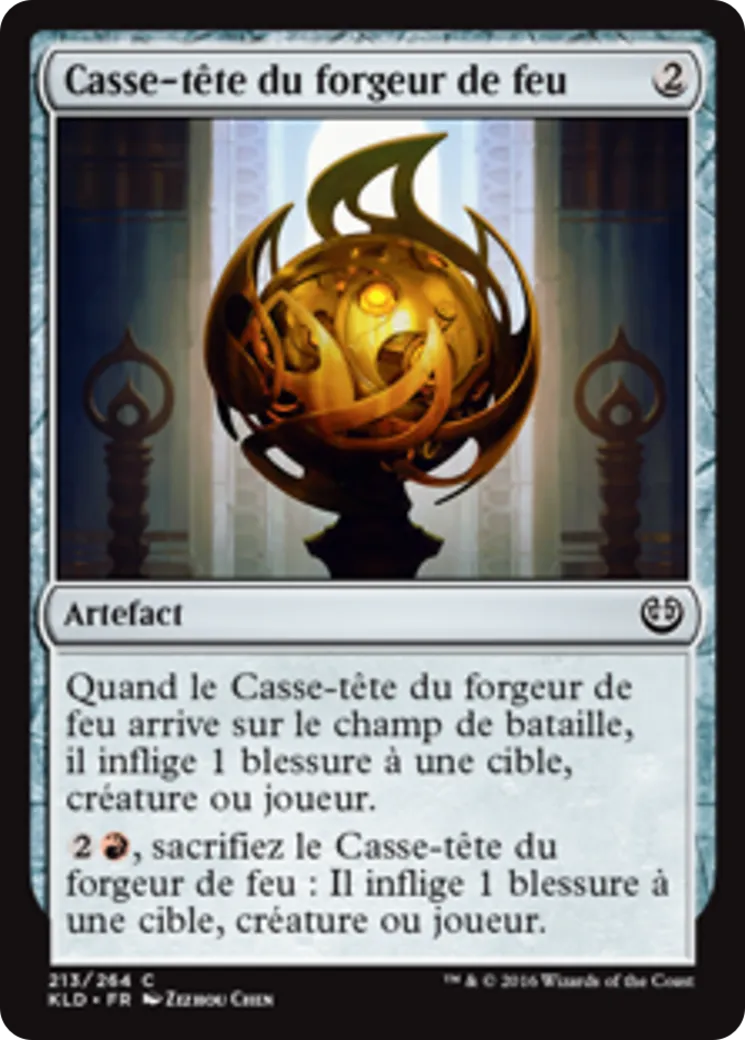 Casse-tête du forgeur de feu — Kaladesh — Magic: The Gathering