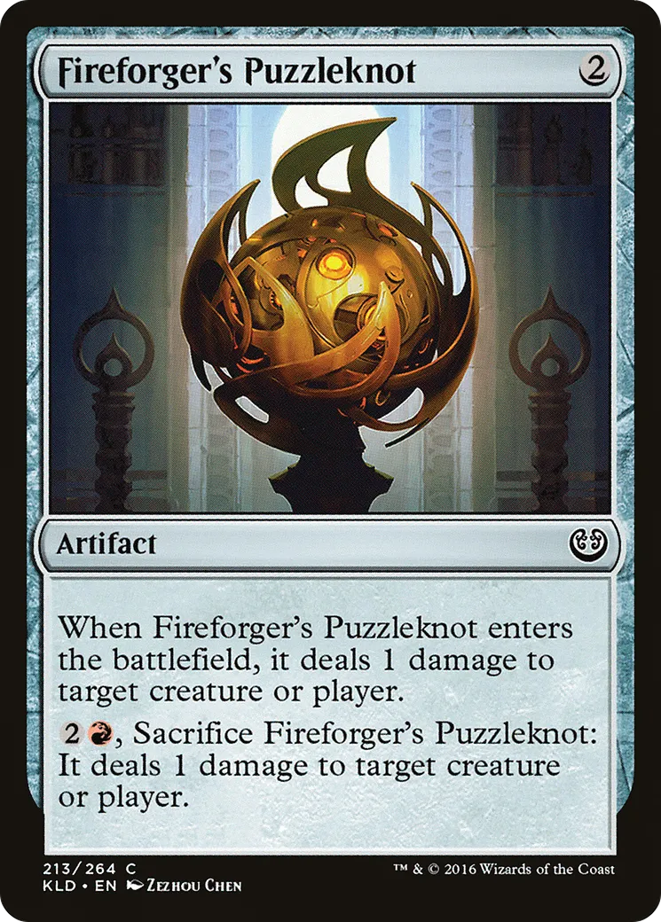 Fireforger's Puzzleknot — Kaladesh — Magic: The Gathering