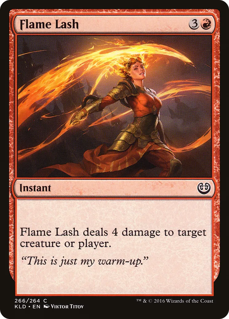 Fouet de flamme — Kaladesh — Magic: The Gathering