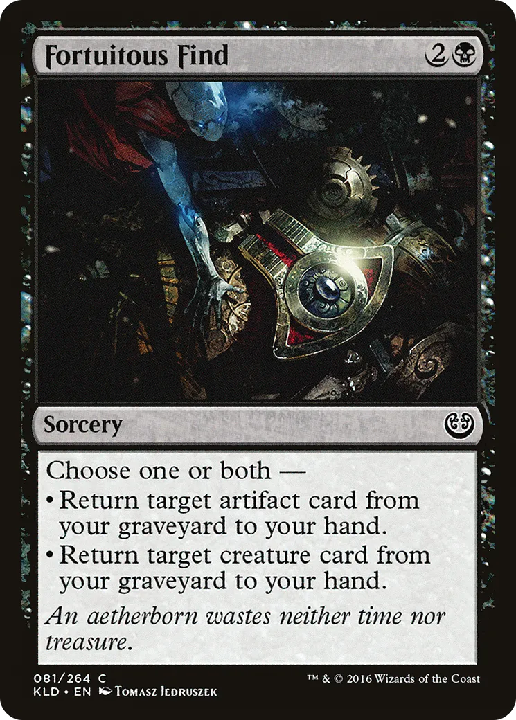 Fortuitous Find — Kaladesh — Magic: The Gathering