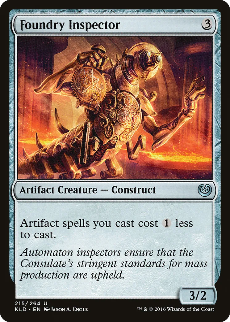 Foundry Inspector — Kaladesh — Magic: The Gathering