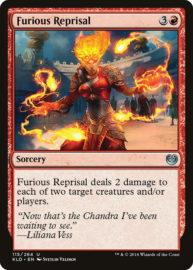 Furious Reprisal — Kaladesh — Magic: The Gathering
