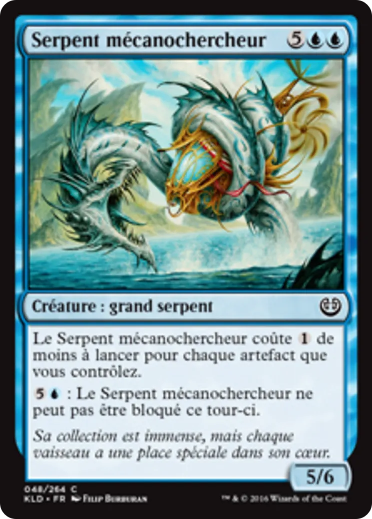 Serpent mécanochercheur — Kaladesh — Magic: The Gathering