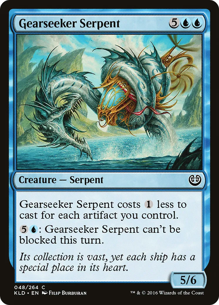 Serpent mécanochercheur — Kaladesh — Magic: The Gathering