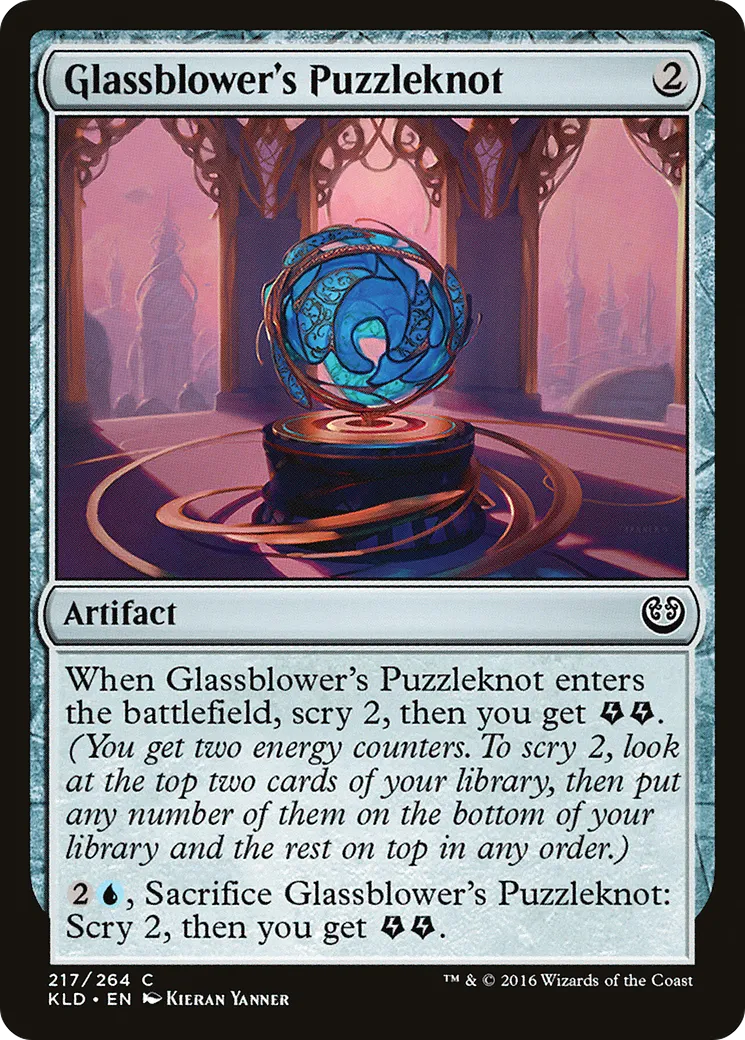 Glassblower's Puzzleknot — Kaladesh — Magic: The Gathering
