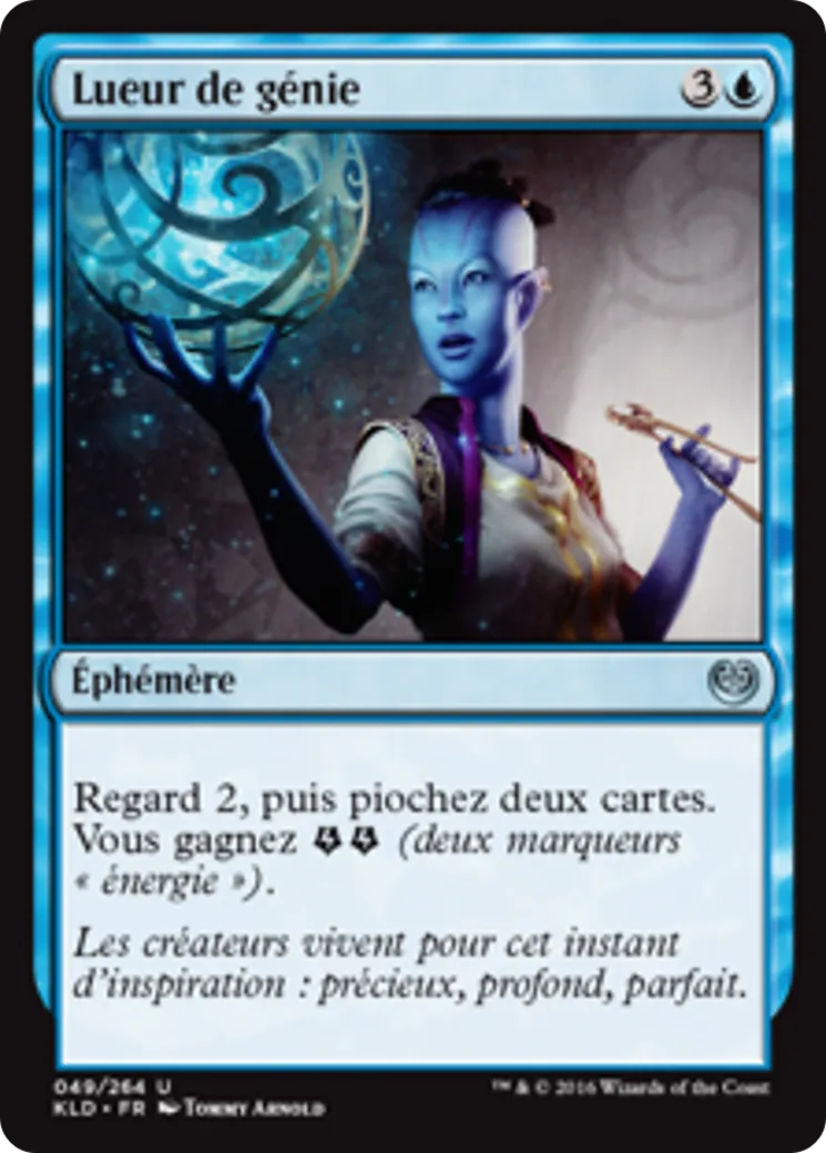 Lueur de génie — Kaladesh — Magic: The Gathering