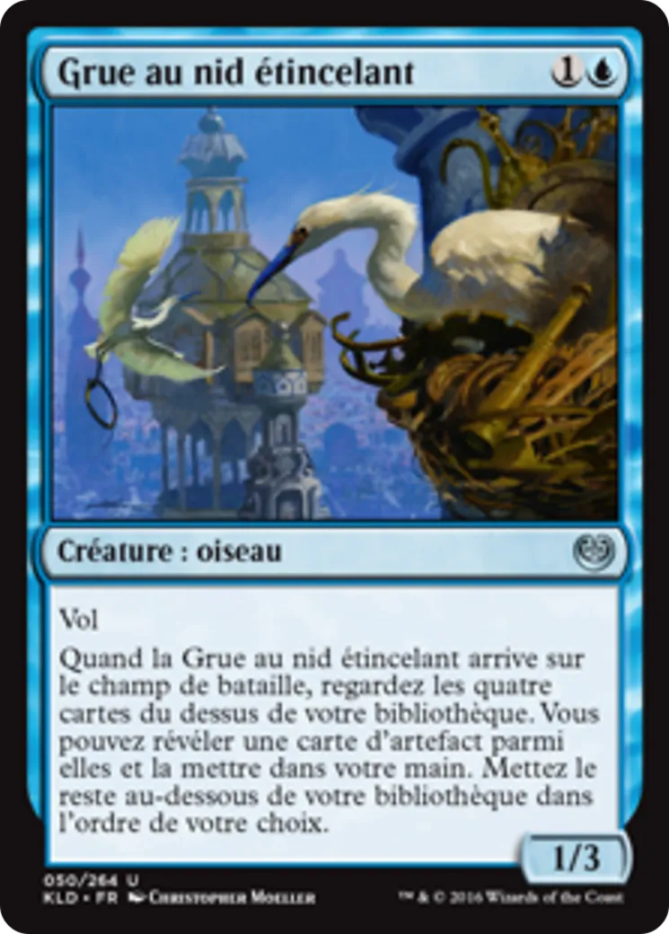 Grue au nid étincelant — Kaladesh — Magic: The Gathering