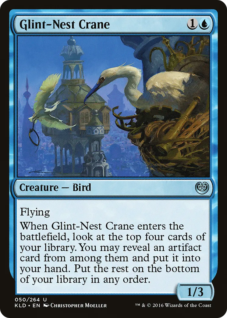 Glint-Nest Crane — Kaladesh — Magic: The Gathering