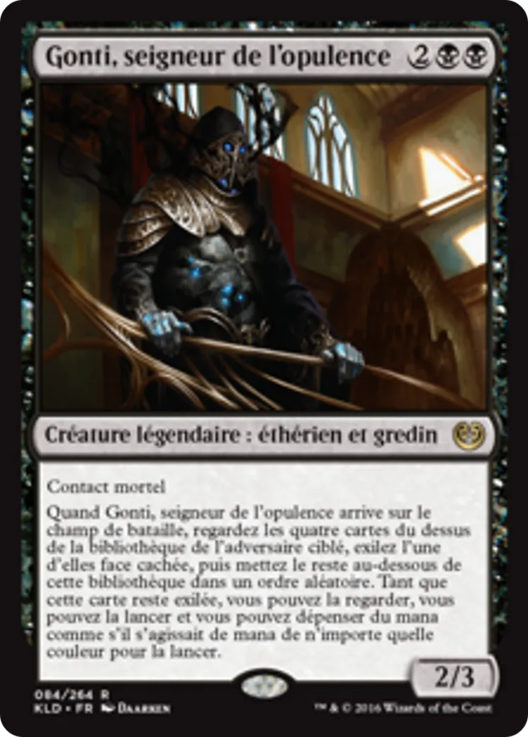 Gonti, seigneur de l'opulence — Kaladesh — Magic: The Gathering