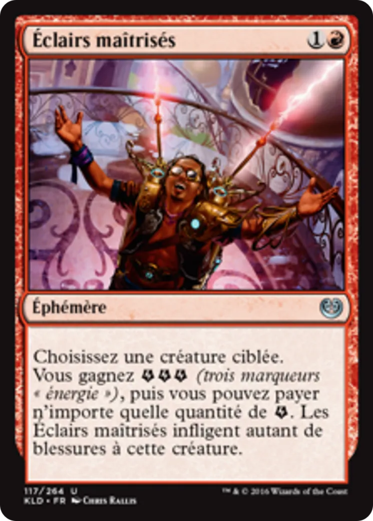 Éclairs maîtrisés — Kaladesh — Magic: The Gathering