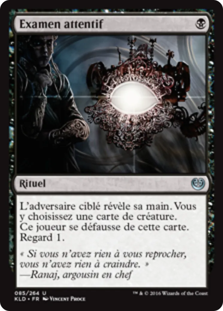 Examen attentif — Kaladesh — Magic: The Gathering