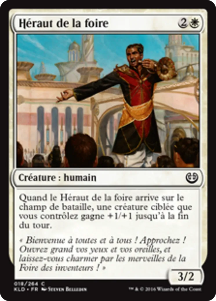 Héraut de la foire — Kaladesh — Magic: The Gathering