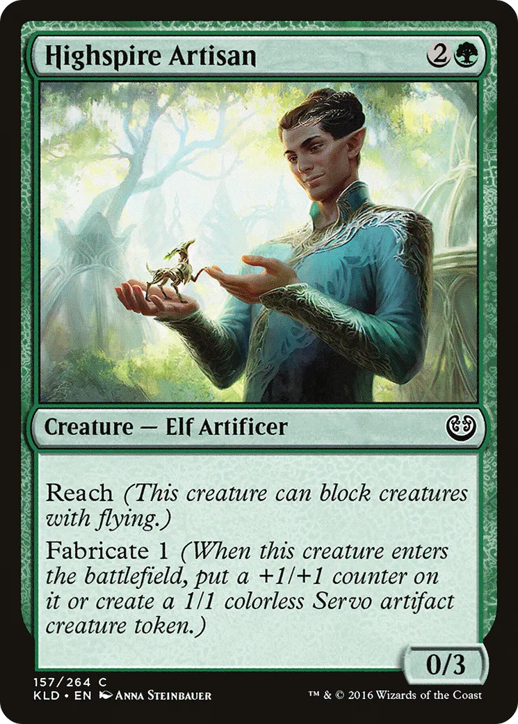 Highspire Artisan — Kaladesh — Magic: The Gathering