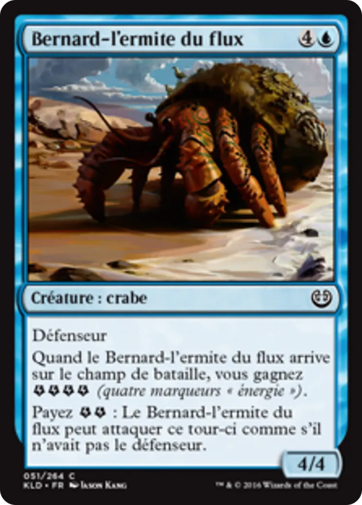 Bernard-l'ermite du flux — Kaladesh — Magic: The Gathering