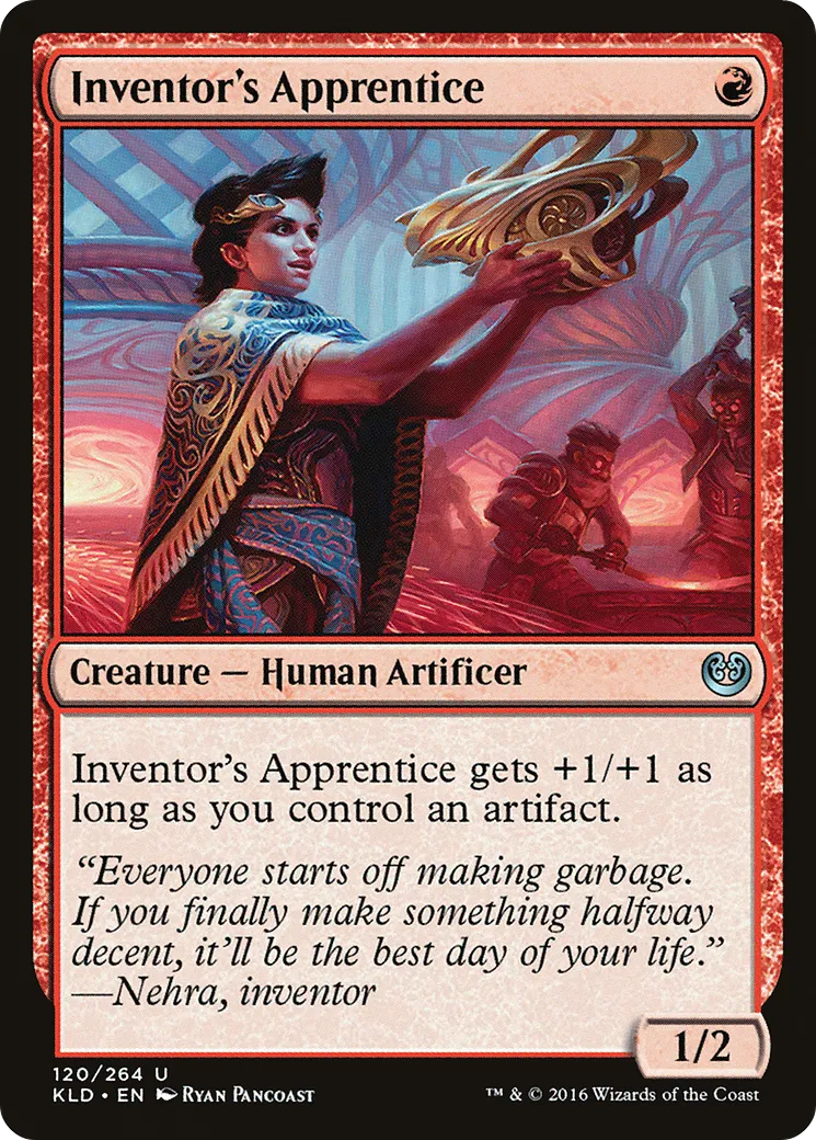 Apprentie de l'inventeur — Kaladesh — Magic: The Gathering