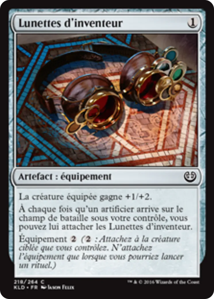 Lunettes d'inventeur — Kaladesh — Magic: The Gathering
