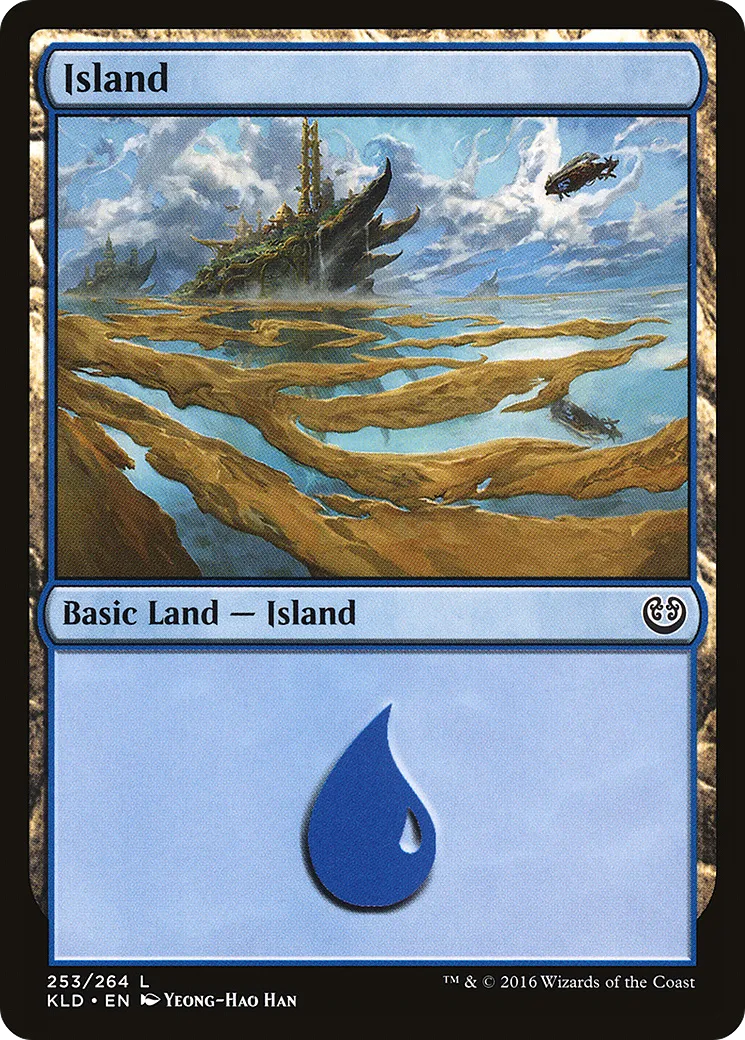 Island — Kaladesh — Magic: The Gathering