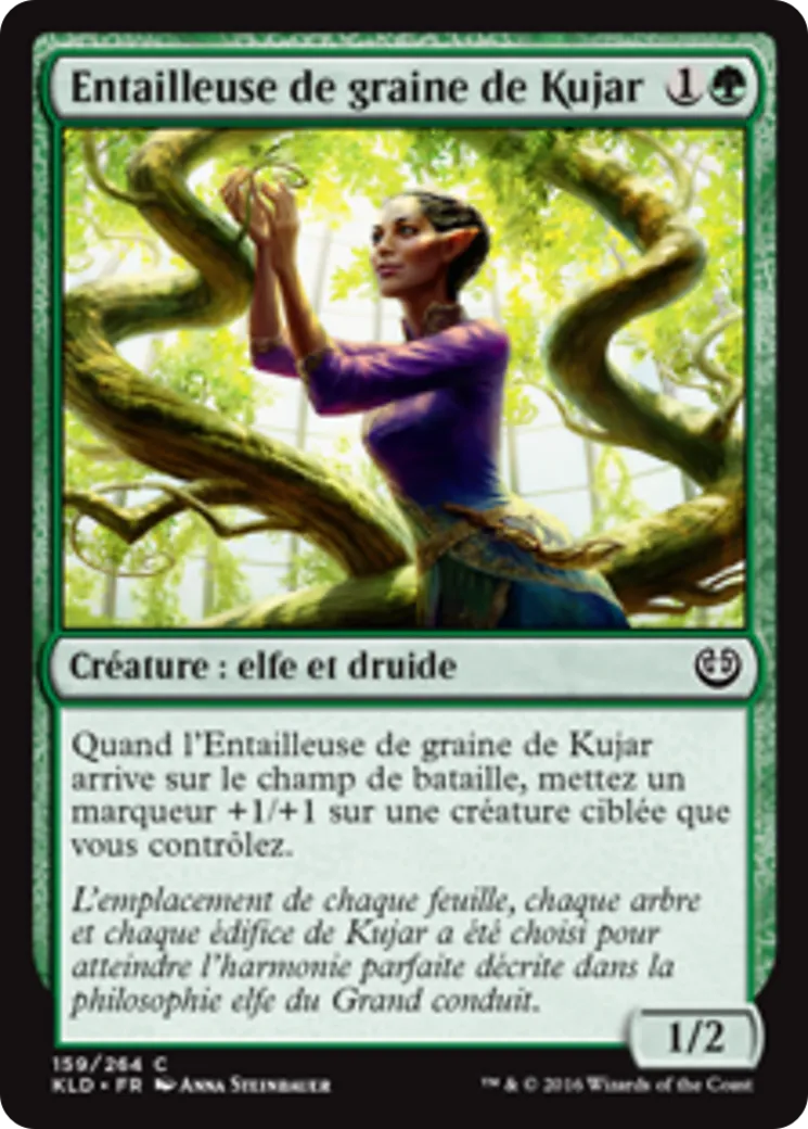 Entailleuse de graine de Kujar — Kaladesh — Magic: The Gathering