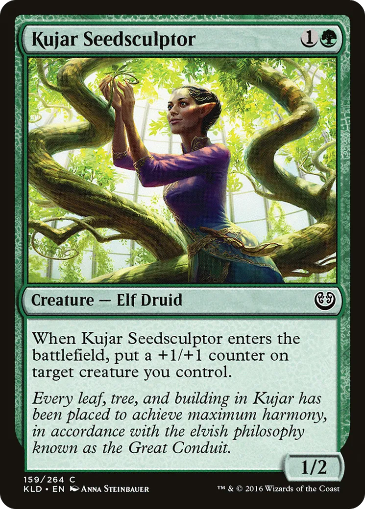 Kujar Seedsculptor — Kaladesh — Magic: The Gathering