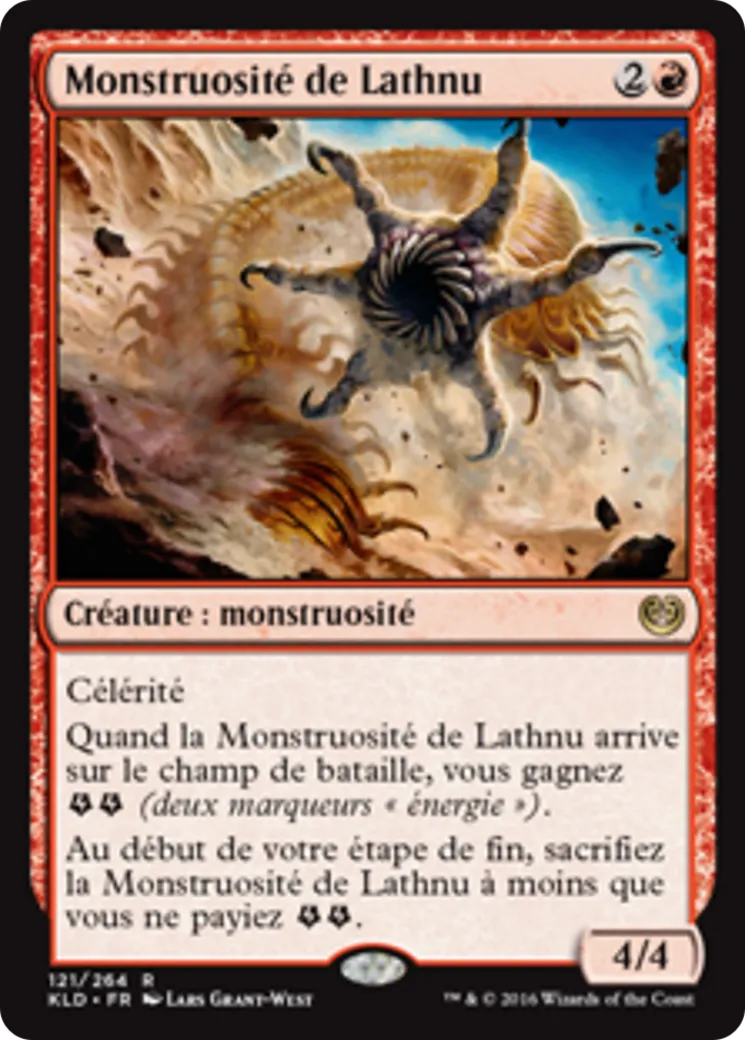 Monstruosité de Lathnu — Kaladesh — Magic: The Gathering