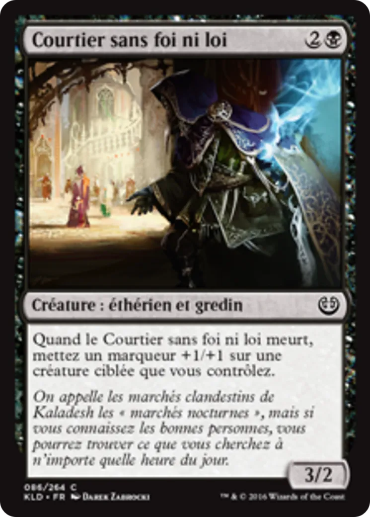 Courtier sans foi ni loi — Kaladesh — Magic: The Gathering