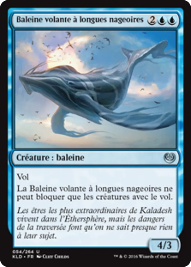 Baleine volante à longues nageoires — Kaladesh — Magic: The Gathering